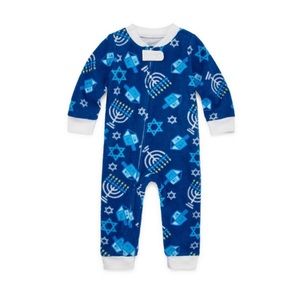 Brand New Baby Boy Microfiber One Piece Pajama’s